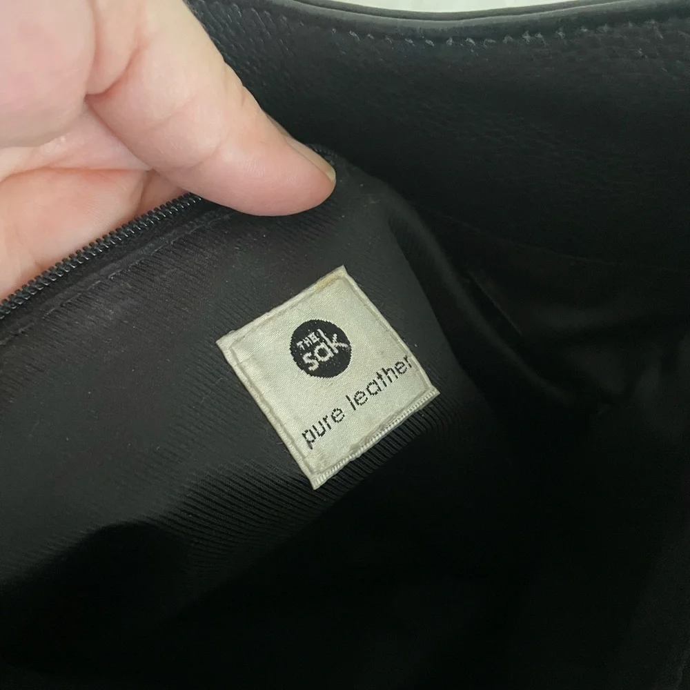 The Sak Black Hobo Shoulder Bag